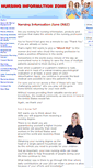 Mobile Screenshot of nursinginformationzone.com